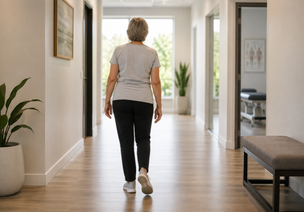TotAL HIP REPLACEMENT limping gait